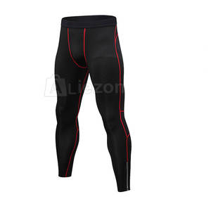 Venta superior Hombres Leggings ajustados para correr Gimnasio Deporte Fit Leggings Logotipo personalizado Leggings Venta en línea - Product Image 1