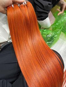 Nouveauté 2026 Extensions de cheveux lisses en trame de cheveux humains vietnamiens de haute qualité, super brillantes et soyeuses, en stock - Product Image 3