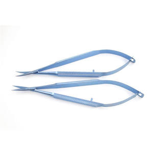 Tijeras Oftálmicas de Aleación de Titanio para Córnea, Instrumentos Quirúrgicos, Tijeras Vanna de amrid surgical - Product Image 2
