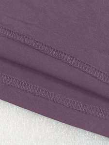 Ensemble deux pièces court évasé pour femme, logo personnalisé, streetwear Y2K, vêtements de sport, motif uni, sweat-shirt et pantalon, tenue coordonnée en gros - Product Image 6