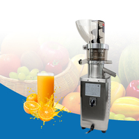 Extracteur de jus de fruits automatique avec séparateur de pulpe, machine à jus de grenade, gingembre et légumes pour les commerces
