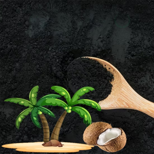 Poudre de charbon actif naturel de coque de noix de coco pour la purification des liquides et la transformation des boissons, haute adsorption, fournisseur indien - Product Image 1