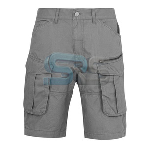 High Quality 100% Cotton <b>Men's</b> Cargo Shorts Outdoor Sportswear Custom Logo Multi Pocket Shorts for <b>Men</b> Quick Dry Summer Shorts - Product Image 1