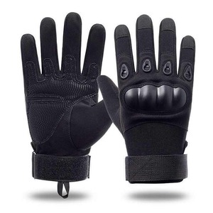 Vente en gros pas cher gants demi-doigt en cuir fitness haltérophilie entraînement gym personnalisés gants de chasse en plein air de haute qualité - Product Image 1
