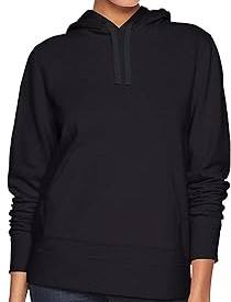 Noir-couleur polaire Street Wear sweats à capuche femmes sweat pull automne hiver à manches longues femme à capuche pour femmes - Product Image 2