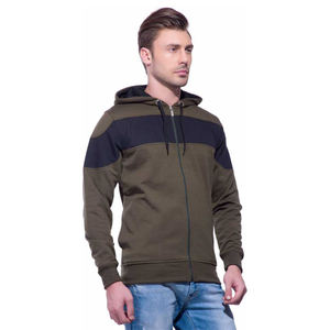 Sudaderas con capucha para hombre con servicio OEM, sudadera hecha de algodón polar con cremallera, sudaderas con capucha transpirables de manga larga para hombre para niños - Product Image 4