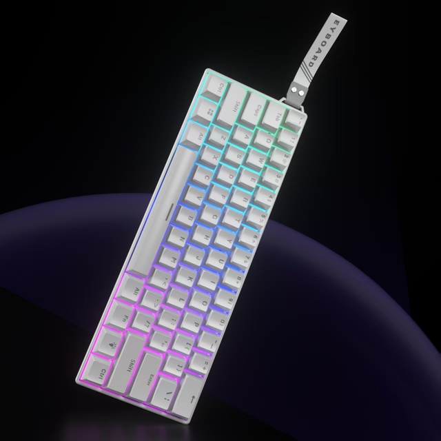 61-Key Mini RGB Mechanical Keyboard USB Interface New ABS Laptop Gaming Keyboard Multi-Key Anti-Ghosting gaming keyboard