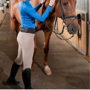 Pantalones de Equitación con Logotipo Personalizado, Venta al por Mayor de Fábrica, Pantalones de Montar a Caballo de Alta Calidad con Parches en las Rodillas, Bolsillos Profundos y Protección UV - Product Image 2