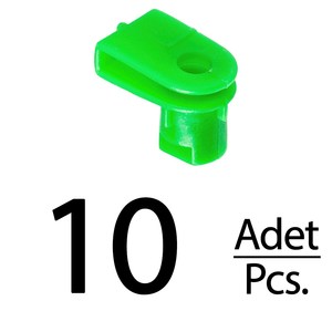 Écrou de fixation de pare-chocs pour BMW Opel Ford Fiat - 10 pièces - Product Image 1