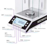 Balance analytique de laboratoire 1000g 1mg Balance électronique de précision numérique 0.001g