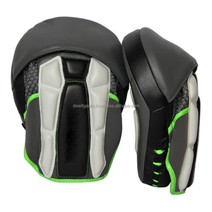 Professional MMA <b>Focus</b> Mitts Boxing Punch <b>Pads</b> Custom Leather Training <b>Pads</b> Wholesale Factory - Product Image 2