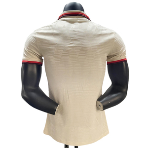 Maillot de football pour homme en polyester respirant de haute qualité, uniforme d'été et d'automne, design rétro de football, possibilité de sublimation de nom - Product Image 2