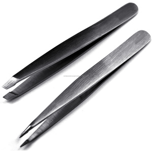 Pince à épiler pour mèches de cheveux, pince à épiler pour sourcils, kit chirurgical droit, instrument médical de précision en acier inoxydable pour clinique et hôpital - Product Image 1