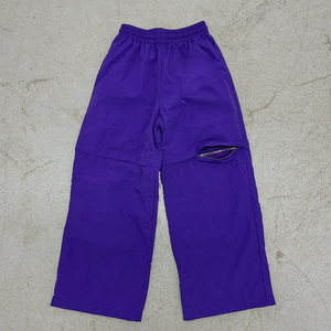 2025 nouveauté hommes personnalisé Convertible survêtement pantalon décontracté couleur unie Nylon sport pantalon taille élastique jambe large détachable - Product Image 6