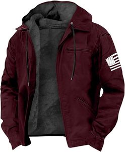 Fashionable Best Winter Men's Leather <b>Jacket</b> <b>Plus</b> <b>Size</b> Solid Pattern <b>Waterproof</b> Breathable Reasonable Price - Product Image 5