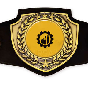 Premium Lightweight Leather Boxing & <b>Wrestling</b> Championship Belt for Martial Arts Competition - Product Image 6