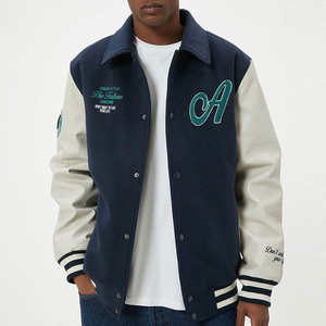 Vestes universitaires pour hommes de haute qualité, tendances hivernales en ligne, tenues élégantes, designs brodés, style streetwear - Product Image 3