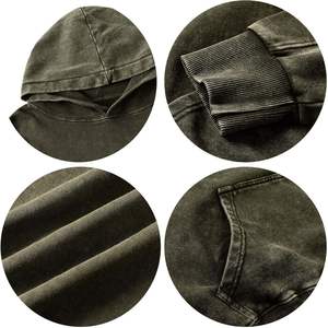 Sudadera con capucha con dobladillo en capas para hombre, Jersey de algodón, traje de invierno a la moda, estilo moderno de manga larga - Product Image 6