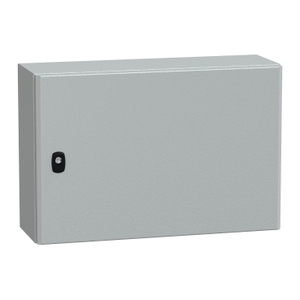 Per Schneider Electric NSYS3D4620P Contenitore Elettronico in Acciaio da Parete 400x600x200mm PanelSeT S3D con Piastra di Montaggio a Porta Liscia - Product Image 1