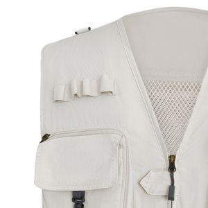 Chaleco cargo de estilo único de alta calidad multibolsillo de secado rápido transpirable de invierno informal para hombre con logotipo personalizado - Product Image 6
