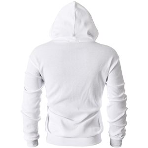 Sudaderas con Capucha de Alta Calidad Personalizables con Técnica Puff, para Hombre, de Algodón Grueso, Lavado Ácido, Estilo Holgado, Diseño Sólido para Otoño - Product Image 3