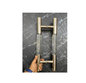 Tirador de armario de oficina, tirador de puerta de acrílico, tirador de cristal acrílico transparente para tamaño personalizado, producto de gran oferta - Product Image 1