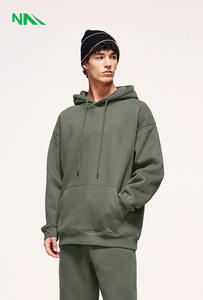 Ensemble de survêtement court en molleton d'hiver en coton lourd de grande taille, écologique, à séchage rapide, de haute qualité, streetwear - Product Image 3