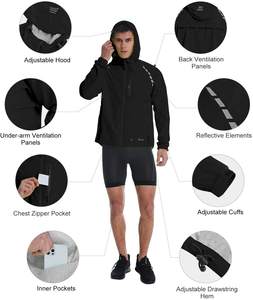 Chaqueta impermeable de montaña para hombre, abrigo cálido para exteriores, a prueba de viento - Product Image 6