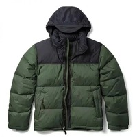 Blouson matelassé épais imperméable personnalisé de haute qualité, style streetwear unisexe, col montant, pour l'hiver, décontracté, vente en gros