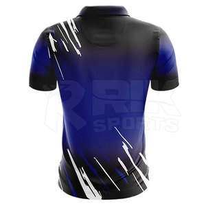 Polo pour hommes à manches courtes, personnalisé, imprimé par sublimation, respirant, style unique, prix usine - Product Image 2