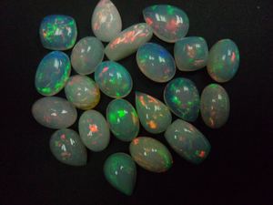 High Quality Natural Ethiopian <b>Opal</b> Gems Oval Cut Cabochon Shape Genuine Loose Gemstone for Jewelry Making Ring <b>Necklace</b> <b>Pendant</b> - Product Image 2