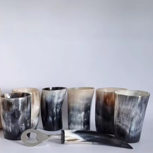 MORDEN personalizado hecho a mano tallado natural cuerno de cristal al por mayor para vino cerveza agua hogar restaurante Hotel inspirado - Product Image 1