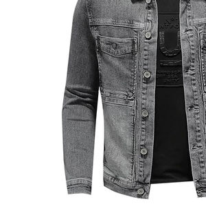 Man <b>Jacket</b> OEM Customized Design Fashion Street Wear <b>Denim</b> <b>Jacket</b> High Quality Custom Design <b>Men</b> Custom Design <b>Jacket</b> <b>for</b> man - Product Image 6