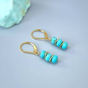 Boucles d'oreilles pendantes en argent sterling 925 plaqué or, style vintage, pour fête, mariage, cadeau, avec cristaux de strass, forme pyramidale, serties - Product Image 6