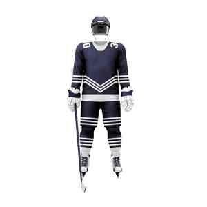 Ensemble de maillot et de pantalon de hockey sur glace personnalisé conçu pour un confort de mouvement fluide et un look haut de gamme pour tous les niveaux de compétition - Product Image 2