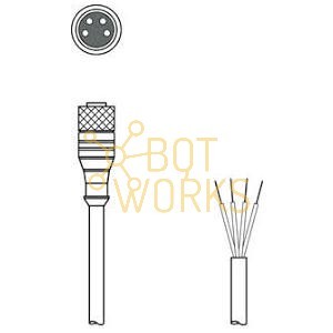 Kit Sensore e Assemblaggio Cavi Leuze Electronic 50110274 - Product Image 1