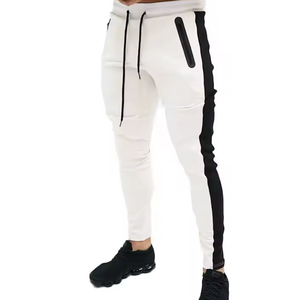 Jogging décontracté pour homme grande taille, confortable à porter toute la journée, doublure polaire, tissu Oxford 100% polyester, coupe droite, fermeture à cordon - Product Image 3