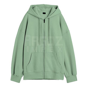 Service OEM en gros – Nouveaux sweats à capuche zippés pour femmes, design optimal, 100 % coton respirant, couleur unie, style décontracté pour l'hiver - Product Image 1