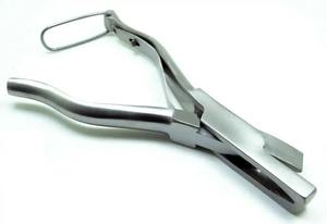 Encocheuse et émesculateur d'oreille vétérinaire fournisseur d'instruments d'insémination dans une matrice en forme de V pour animaux de compagnie - Product Image 5