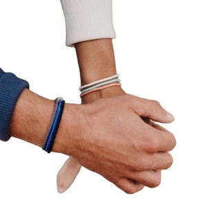 Surfer Tissé Poignet Cheville-Bracelets de Fil Tressé Colorés pour Filles l Wrap SAILOR NOEUD BRACELET - Product Image 1