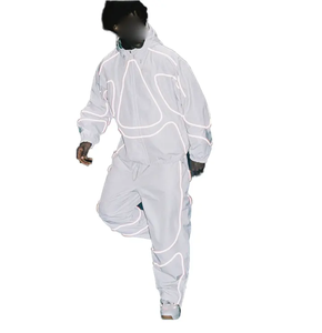 High Quality OEM Custom Windbreaker Suit Two Piece Set <b>Zip</b> <b>up</b> <b>Jacket</b> Sweatsuit Nylon Zipper Track Suit Men Sweat Suits Mens - Product Image 5