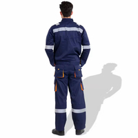 Overol de Trabajo Antiestático y Retardante de Llama Personalizado de Fábrica, Traje de Seguridad Industrial, Mono de Trabajo, Overol de Protección