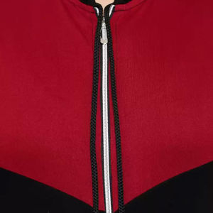 2024 automne saison jogger survêtements pour femmes couleur rouge professionnel 100% coton Polyester survêtements ensembles - Product Image 6