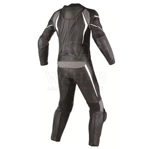 Durable Leather Material Motorbike Suit For Riding With Protective Padding For Safety And Comfort - Product Image 2