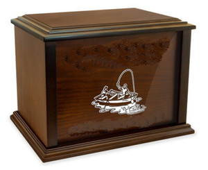 Urnas de cremación de madera modernas de Venta caliente, urnas decorativas para entierro funerario hechas a mano para hombre y mujer a bajo precio - Product Image 3