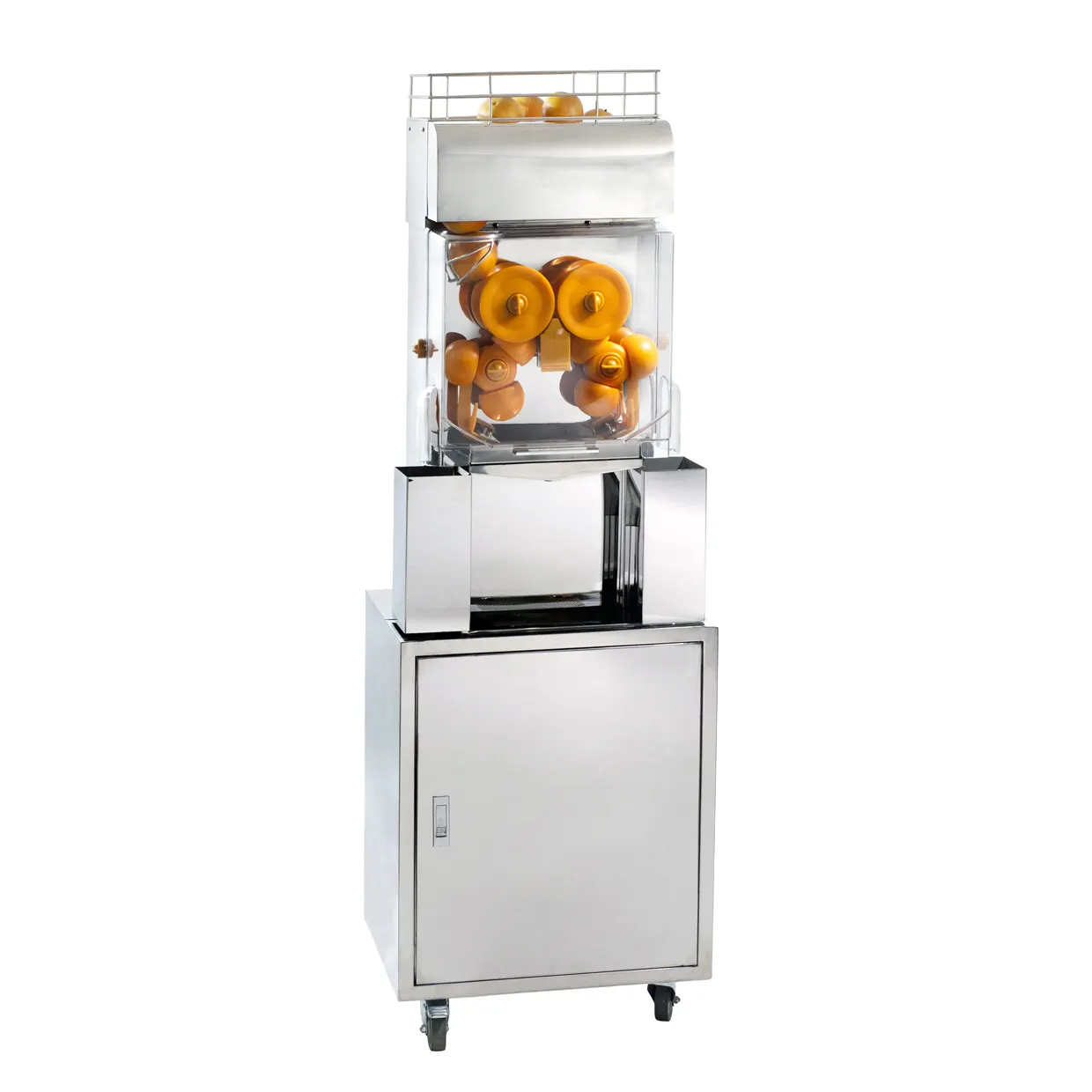 Máquina de suco de laranja automática comercial, espremedor automático de suco de laranja para venda