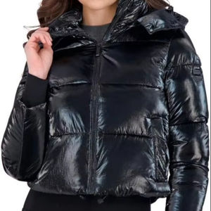 Chaqueta acolchada transpirable para mujer, Abrigo acolchado de invierno con logotipo personalizado, chaqueta de moda informal cálida al por mayor - Product Image 5