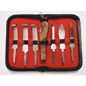 ซื้อ6ชิ้น/เซ็ต shanbro HK-236 farrier เครื่องมือตัด shoeing shoeing shoof nipper rasp พร้อมคลินช์เครื่องมือสัตวแพทย์ - Product Image 3