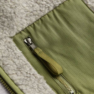 2023 veste polaire pour hommes Simple décontracté col montant populaire automne et hiver mode couleur unie - Product Image 4