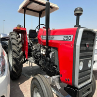 Tracteur à roues Massey Ferguson 290 d'occasion 4x4 avec moteur et boîte de vitesses pour l'exportation mondiale